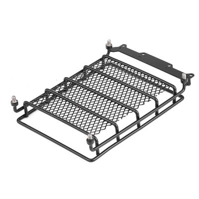 RC Roof Rack Luggage, Steel Construction, Luggage Tray Roof Rack, Heavy-Duty Cargo Carrier for 1/10 Scale RC Crawler Off-Road Adventures