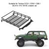 RC Roof Rack Luggage, Steel Construction, Luggage Tray Roof Rack, Heavy-Duty Cargo Carrier for 1/10 Scale RC Crawler Off-Road Adventures view 2