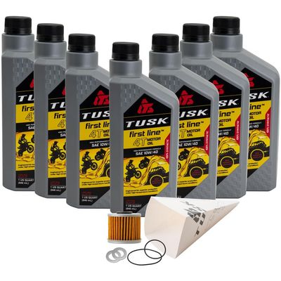 Tusk 4-Stroke Oil Change Kit Compatible with Honda Pioneer 1000/1000-5