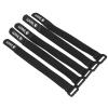 5Pcs Ratchet Tie Down Straps Handlebar Tie Straps for Rode Mountain Motorcycle Cyclying(Black) view 1