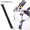 5Pcs Ratchet Tie Down Straps Handlebar Tie Straps for Rode Mountain Motorcycle Cyclying(Black) view 3