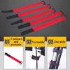 Motorcycle tie Down Straps,Easy-to-use Handlebar Straps Ratchet for Riders Outdoor Adventures Travel Motorcycle Transport view 2
