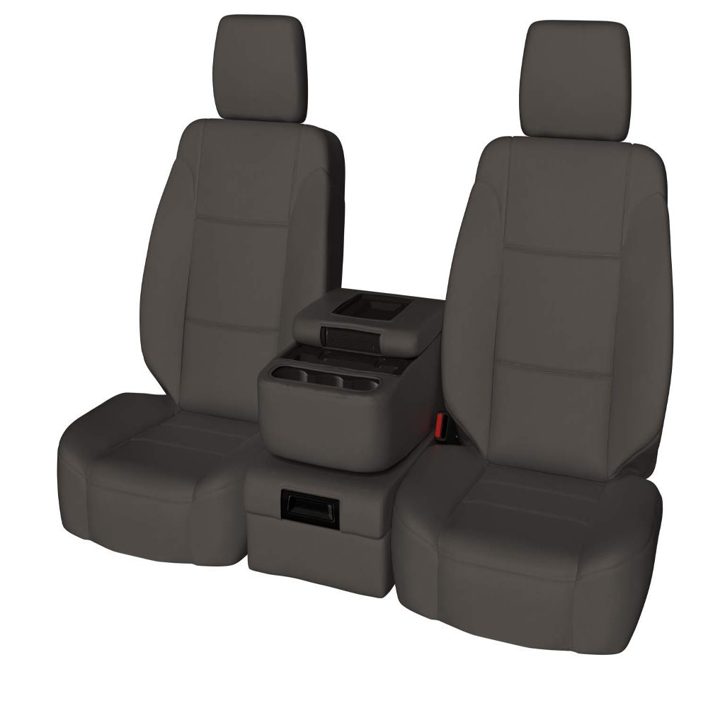 ShearComfort Custom Waterproof Cordura Seat Covers Compatible with 2018 Ford F250 - Compatible w/Side Airbags and Heated Seats