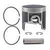 Piston Kit Jet Ski Boat Compatible with Yamaha WRA/SJ700 Waverunner FX-1 61X-11636-00 Oversize 0.50 with Ring view 4