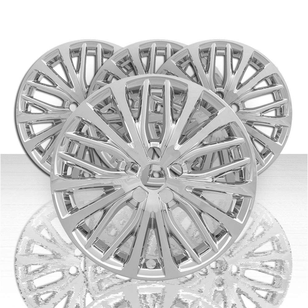 Set of 4 18" 20 Spoke Wheel Skins for Toyota Camry SE/XLE 18-2021 - Chrome
