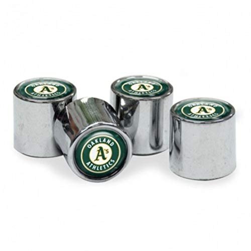 WinCraft MLB Oakland Athletics Tire Valve Stem Caps