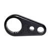 Motorcycle 1'' 25mm Black Frame Handlebar Clutch Cable Brake Clamp For Harley Chopper Bobber view 1