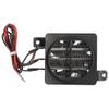 PTC Air Heater, 100W 12V Car Fan Heater Constant Temperature Air Heaters Electric Fan Heater with Mounting Holes, Easy to Instal for Heater Humidifier Air Conditioning(24V 250W) view 2