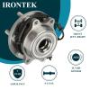 IRONTEK 4WD 515065x2 Front Wheel Bearing and Hub Assembly w/ABS view 2