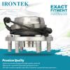 IRONTEK 4WD 515065x2 Front Wheel Bearing and Hub Assembly w/ABS view 4