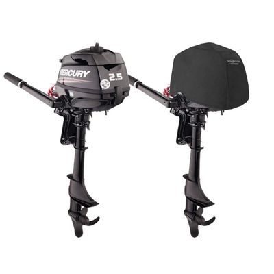 Oceansouth Custom Fit Storage Covers for Mercury Outboard Engines (2.5HP, 3.5HP 4Str 1CYL 85CC from 2007 up to 2024)