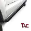 TAC Side Steps Running Boards Fit 2001-2018 Chevy Silverado/GMC Sierra 1500 | 2001-2019 Chevy Silverado/GMC Sierra 2500 3500 Crew Cab Truck Pickup 3" Black Side Nerf Bars Off Road Accessories 2 pcs view 2