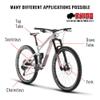 4R Quattroerre.it Adhesive Film Rhino Roll for Bike Frame Protection Unisex Adult, Transparent, 8 x 300 cm view 4