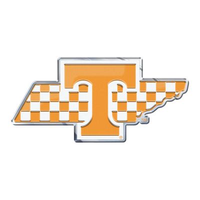 FANMATS University of Tennessee Team State Aluminum Emblem, One Size