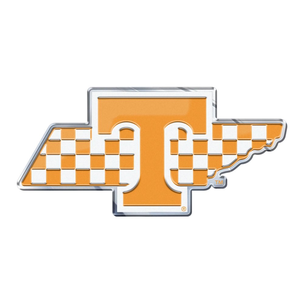 FANMATS University of Tennessee Team State Aluminum Emblem, One Size