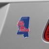 University of Mississippi (Ole Miss) Team State Aluminum Emblem view 2