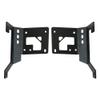 AUXTINGS 52 Inch Straight LED Work Light bar Steel Metal Upper Windshield JP JL Mounting Bracket W/Lower Corner Brackets for Jeep Wrangler JL 2018 2019-2022 view 3