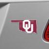 University of Oklahoma Team State Aluminum Emblem view 2