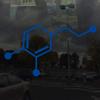 Applicable Pun Dopamine - Reward Chemical of The Brain - Vinyl Decal - Blue 10 Inches Wide view 2