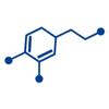 Applicable Pun Dopamine - Reward Chemical of The Brain - Vinyl Decal - Blue 5 Inches Wide view 1