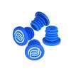 FIFTY-FIFTY 4-Pack Mountian Bike Bar End Plugs, Bicycle Handlebar End Caps(Blue) view 1
