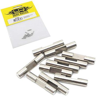 Yeah Racing PIN-341 Stainless Steel 2x10mm Pins 10 Pc for YR Universal Shaft
