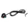 ZJchao Universal Electric Scooter Switch - 3-in-1 Light Horn Turn Signal Switch Button for Mountain Electric Scooter - Motorcycle Switch with Horn, Light, and Turn Signal Functions - Fits DK-15 Model view 2