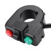 ZJchao Universal Electric Scooter Switch - 3-in-1 Light Horn Turn Signal Switch Button for Mountain Electric Scooter - Motorcycle Switch with Horn, Light, and Turn Signal Functions - Fits DK-15 Model view 3