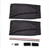 MASO Car Window Sunshades Rear Windshield Visor Blinds Baby Sun Protection Shield - Anti-UV - 50 * 55CM - Beige Cloth view 3