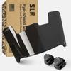 SLEEFS Football Helmet Visor [Black Diamond] - Tinted Professional Football Visor/Shield - Fits Youth & Adult Helmets - Includes Quick Visor Clips + Microfiber Travel Bag view 1
