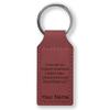 LaserGram Rectangle Keychain, Bible Verse Philippians 4-13, Personalized Engraving Included (Burgundy) view 1