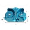 WORKER Third Generation Canted Flywheel Chamber Cage for Dominator Blaster view 2
