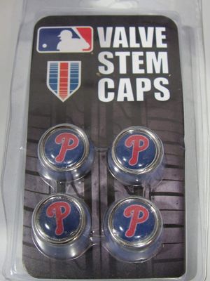 WinCraft MLB Philadelphia Phillies Tire Valve Stem Caps