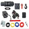 SuperATV 4500 LB. Black Ops Winch with Mounting Plate for Honda Pioneer view 1