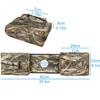 UNISTRENGH Snowmobile ATV Tank Saddlebags Durable Universal ATV Fender Bag Camo Waterproof Front Accessories Storage Pack Luggage with Water/Drink Pocket (Camouflage) view 2