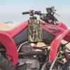 UNISTRENGH Snowmobile ATV Tank Saddlebags Durable Universal ATV Fender Bag Camo Waterproof Front Accessories Storage Pack Luggage with Water/Drink Pocket (Camouflage) view 3