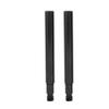 Aluminum Valve Extender, 60mm Black Tire Inflation Extension, 2-Piece Set, Premium Alloy Construction view 2