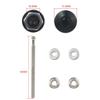 PTNHZ RACING 2pcs 1.25" Universal JDM Style Quick Latch Bumper Release Fastener Push Button Billet Hood Pin Lock Clip Kit Quick Pins for Auto Car Bumper Hood License Plate Black view 3