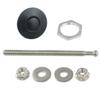PTNHZ RACING 2pcs 1.25" Universal JDM Style Quick Latch Bumper Release Fastener Push Button Billet Hood Pin Lock Clip Kit Quick Pins for Auto Car Bumper Hood License Plate Black view 4