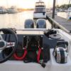 Dual Key Switch Panel Kit, 6K1-82570-08-00 12V 0.1W Dual Engine Key Switch Panel Switch Assembly Replacement Fit for Outboard Double Vertical Control Engines view 2