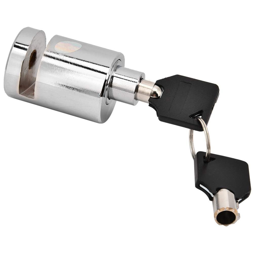 Safety Anti-Theft Lock, Stainless Steel Mini Brake Disc Safety Lock for Motorcycle