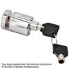Safety Anti-Theft Lock, Stainless Steel Mini Brake Disc Safety Lock for Motorcycle view 2