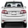 Printtoo Black I'd Rather Be Fishing License Plate Frame 2 Holes Stainless Steel Vinyl Cut Letters Frame-12 x 6 Inches view 2
