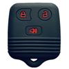 Ford Lincoln Key Fob Cover: Mazda 3 Buttons Silicone Car Key Shell Fit for Explorer Edge Escape F150 Expedition Mercury Navigator Ranger Mariner| Rpkey Keyless Remote Case Replacement (Black-1) view 1