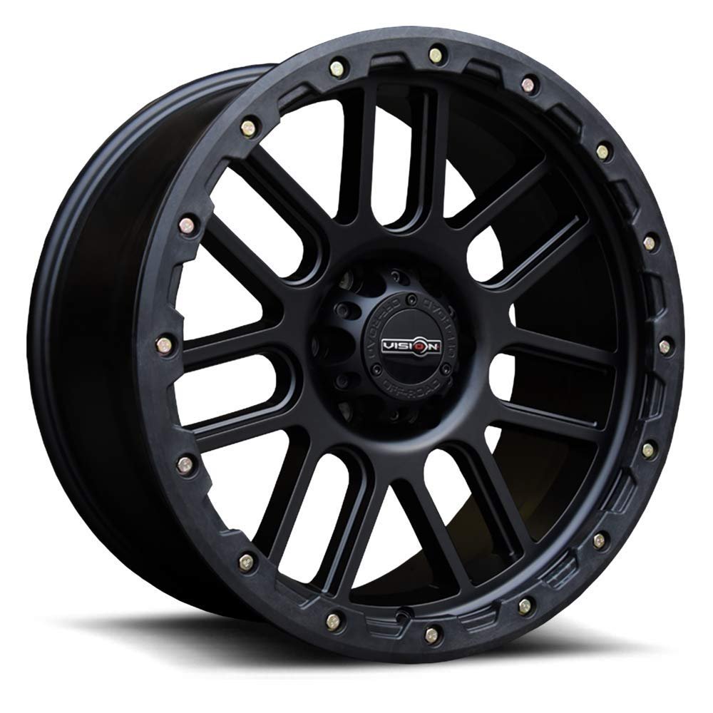 VISION OFF ROAD NEMESIS Wheels/Rims 17x9 inch 165.1 ET-12 C/B 83 Matte Black