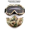 SPOSUNE Motorcycle Goggles Paintball Mask, Detachable Face Mask ATV Goggles Dirt Bike Goggles, Motocross Goggles Safety Ggoggles for Men Women view 4