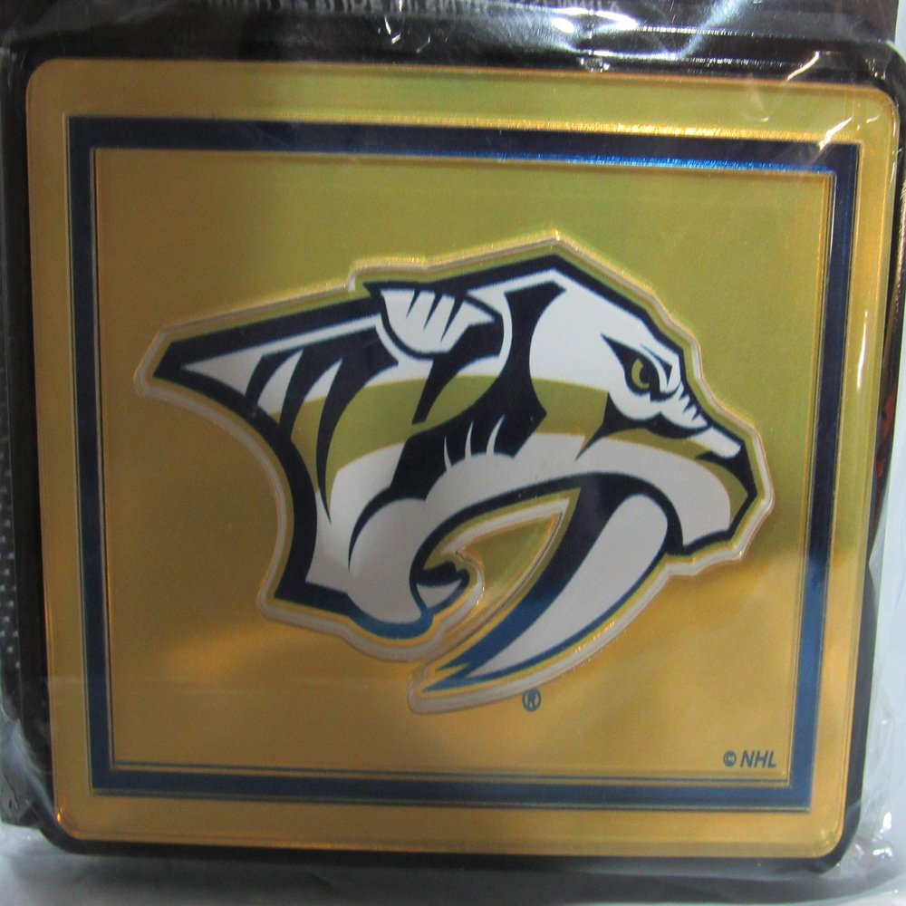 WinCraft Nashville Predators Laser Cut Trailer Hitch Cap Cover
