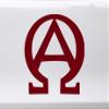 Minglewood Trading Alpha Omega 10" Vinyl Sticker - Christian Symbol Beginning End Sigil - Die Cut Decal - 10w x 10h inches - Cobalt view 2