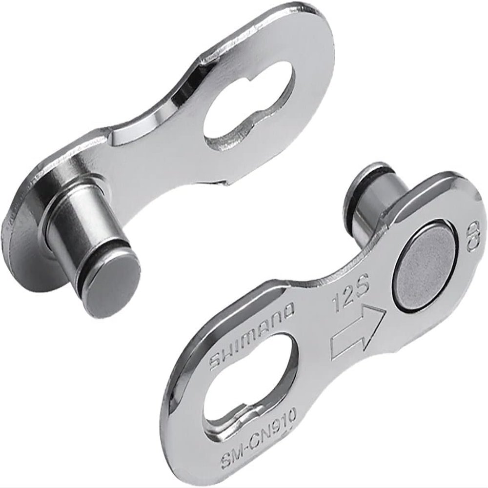 Shimano XTR Sm-Cn910-12 Quick Link Set Silver, 12 Speed/2 Pack