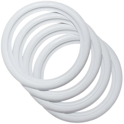 19-Inch Portawall Whitewall Tire Sidewall Rings, 1-3/16-Inch Wide, Set of 4